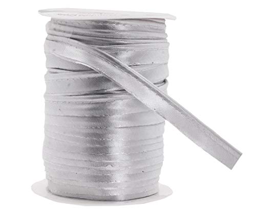 55 Yards Maxi Piping Trim with Welting Cord - 1/2 Inch Maxi Piping Bias Tape for Sewing - Lip Cord Trim by The Yard for Upholstery Trimming