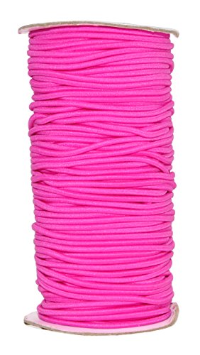 Hot Pink Elastic Stretchy Beading Cord