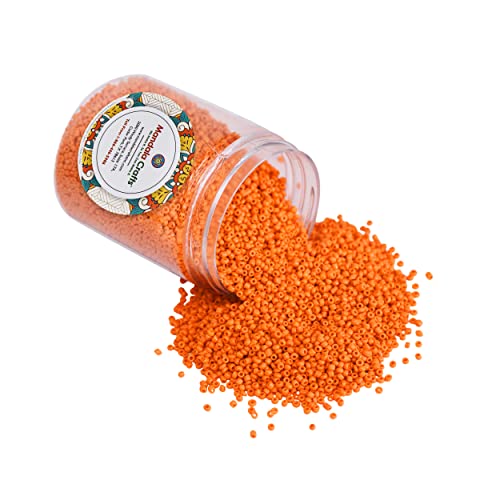 Glass Seed Beads for Jewelry Making - Seed Beads Small Beads Kit for Tiny Beads Jewelry Bracelet - Seed Beads Mini Pony Beads for Necklace