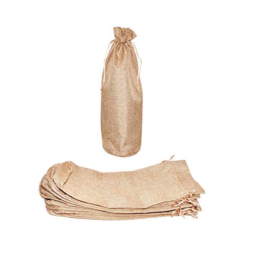 Unbleached Cloth Sachet Bags Empty Drawstring Pouch Set for Favor Gift