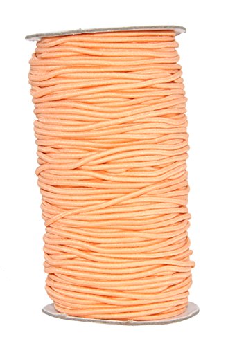 Peach Stretchy Cord for Necklaces