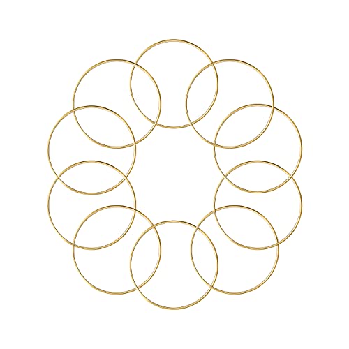 Metal Rings for Crafts Large Metal Hoops Dream Catcher Rings Macrame Rings for Macrame