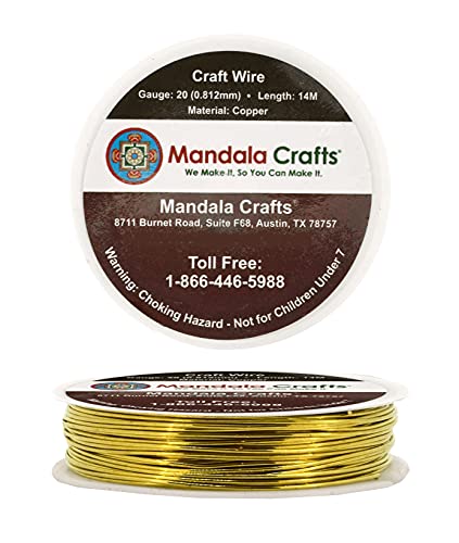 Copper Wire for Jewelry Making - Metal Craft Wire for Crafts
