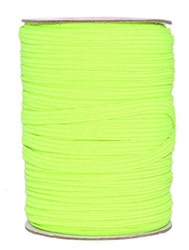 Lime Green Braided Stretch Strap Cord