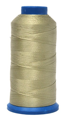 Bonded Nylon Thread for Sewing Leather, Upholstery, Jeans and Weaving Hair; Heavy-Duty; 1500 Yards Size 69 T70