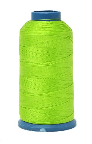 Bonded Nylon Thread for Sewing Leather, Upholstery, Jeans and Weaving Hair; Heavy-Duty; 1500 Yards Size 69 T70