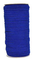 Royal Blue Flat Braided Elastic Roll