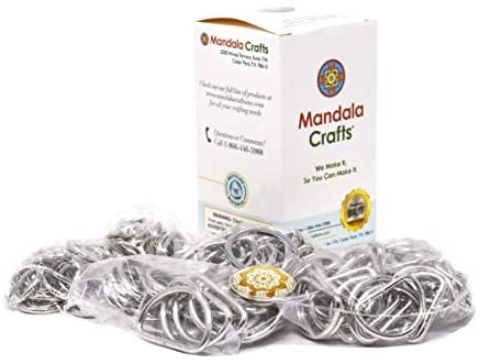 Mandala Crafts Box with Heavy Duty D Rings
