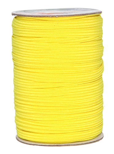 Yellow Flat Braided Band