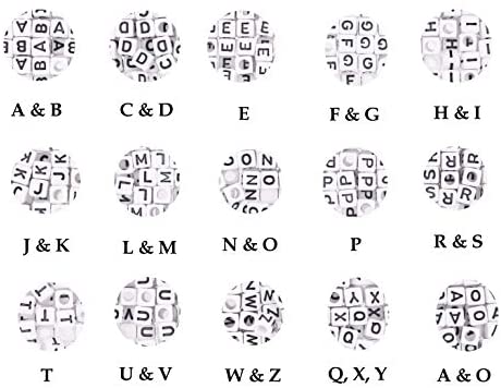 Alphabet Pony Beads