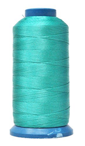 Bonded Nylon Thread for Sewing Leather, Upholstery, Jeans and Weaving Hair; Heavy-Duty; 1500 Yards Size 69 T70