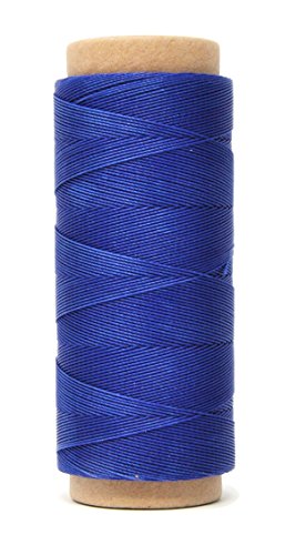 0.45mm Round Waxed Thread for Leather Sewing Leather Thread Wax String Polyester Cord for Leather Craft Stitching Bookbinding