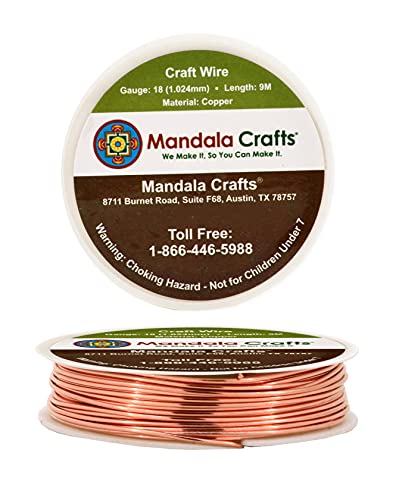 Copper Wire for Jewelry Making - Metal Craft Wire for Crafts