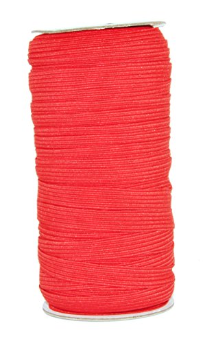 Red Stretch Cord Roll for Sewing and Crafting