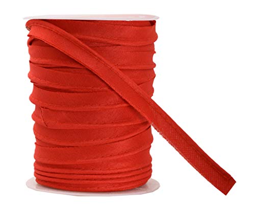 55 Yards Maxi Piping Trim with Welting Cord - 1/2 Inch Maxi Piping Bias Tape for Sewing - Lip Cord Trim by The Yard for Upholstery Trimming