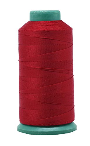 Bonded Nylon Thread for Sewing Leather, Upholstery, Jeans and Weaving Hair; Heavy-Duty; 1500 Yards Size 69 T70