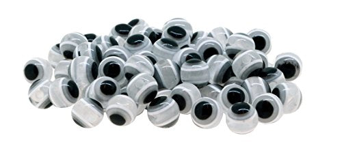 Evil Eye Beads in a Plastic Case, White