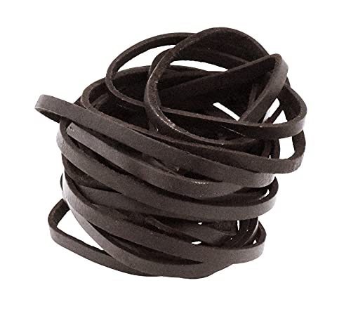 Mandala Crafts Flat Genuine Leather Cord for Jewelry Making  Leather String Cord Leather Lace Cowhide Leather Strips for Crafts Jewelry Making Braiding