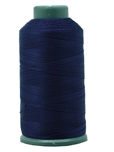 Bonded Nylon Thread for Sewing Leather, Upholstery, Jeans and Weaving Hair; Heavy-Duty; 1500 Yards Size 69 T70