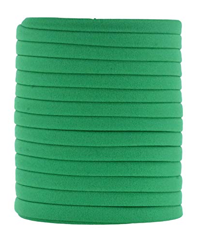 Mandala Crafts Soft Elastic Cord from Spandex Nylon Fabric for Jewelry Making, Sewing, and Crafting