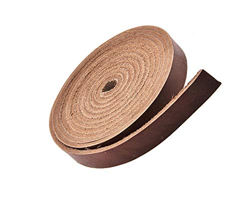 Genuine Leather Strap Cowhide Leather Strips for Crafts Strap Leather Wrap for Handbag Saddle Belt Jewelry Making Craft Leather Straps