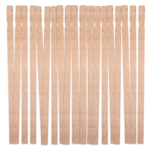 Mandala Crafts Paint Stir Sticks Bulk Pack, Wood Paint Stirrers Paint Mixing Sticks for Epoxy Resin, Wooden Paint Sticks for Painting Crafts Garden Library 25 PCs
