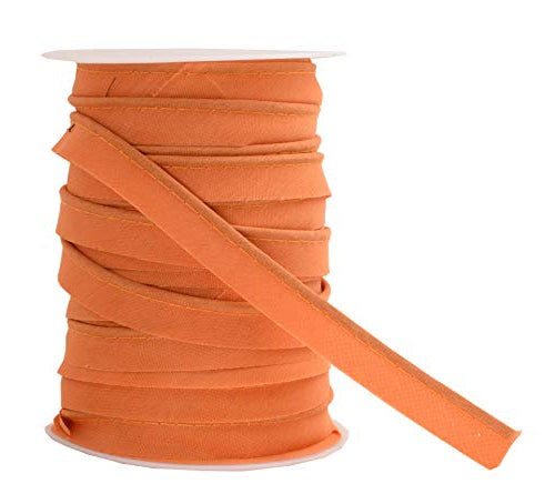 55 Yards Maxi Piping Trim with Welting Cord - 1/2 Inch Maxi Piping Bias Tape for Sewing - Lip Cord Trim by The Yard for Upholstery Trimming