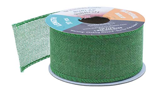 Green Holiday Wired Ribbon
