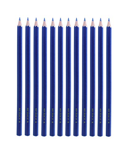 Mandala Crafts 12 Water Soluble Pencils for Fabric Marking - Washable Fabric Pencil for Sewing - Quilting Embroidery Tailor Dressmaker Sewing Pencil for Fabric