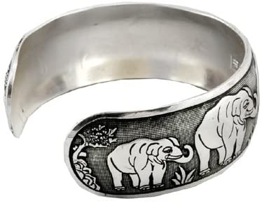 Back Side View of Elephant Bracelet