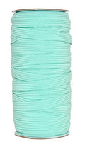 Turquoise Flat Braided Elastic Roll