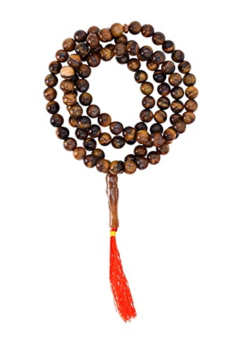 Tiger Eye Tasbih Prayer Beads - Misbaha Beads Muslim Prayer Beads for Men and Women - Islamic Prayer Beads Tasbih Beads Necklace
