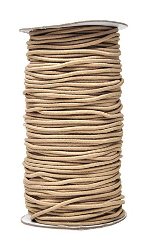 Tan Jewelry Making Elastic Cord