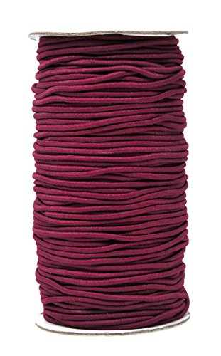 Elastic Cord in Burgundy