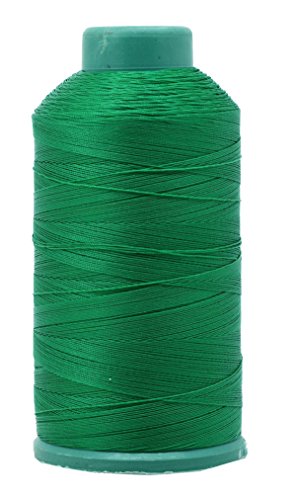 Bonded Nylon Thread for Sewing Leather, Upholstery, Jeans and Weaving Hair; Heavy-Duty; 1500 Yards Size 69 T70