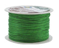 Kelly Green Colored Cotton Cord for Crafts