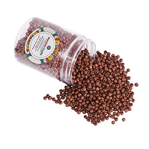 Glass Seed Beads for Jewelry Making - Seed Beads Small Beads Kit for Tiny Beads Jewelry Bracelet - Seed Beads Mini Pony Beads for Necklace