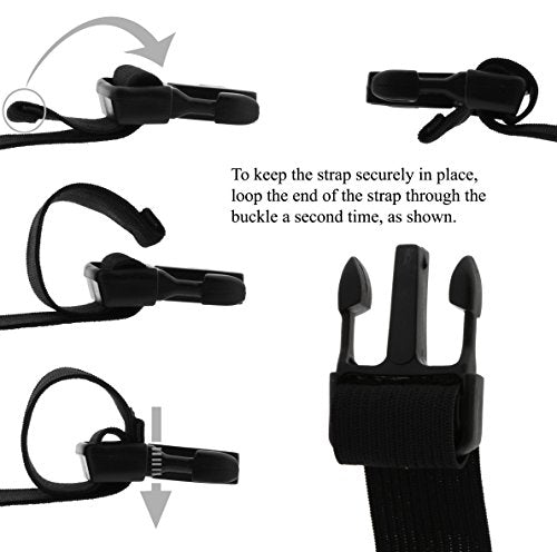 Mandala Crafts Car Backseat Organizer Kick Mat Back Seat Protector for Kids, Black, Pack of 2