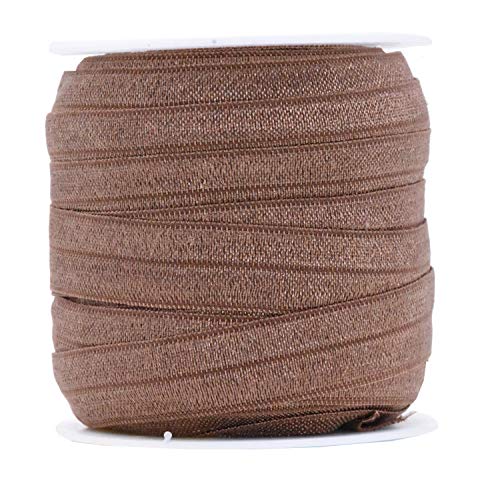Fold Over Elastic Band 5/8 Inch Foldover FOE Stretch Ribbon for Hair Tie Headband Baby Girl Hair Bow