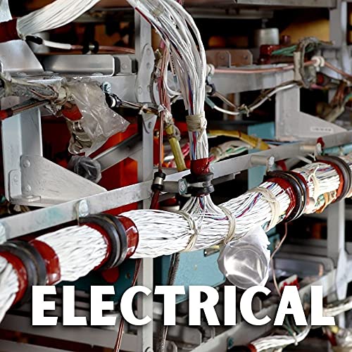 Cable Clamps Wire Clamps for Electric Wires Stainless Steel Rubber P Clamp R-Type Cable Clamp Kit for Brake Line 1/4 3/8 1/2 3/4 1 Inch 50 PCs