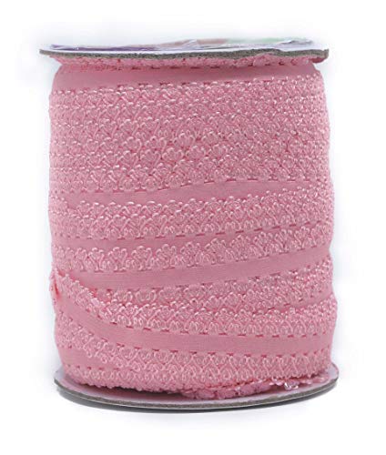 Pink Decorative Elastic Ribbon