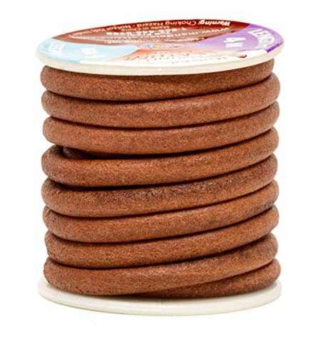 Light Brown Rawhide Rope for Jewelry Making