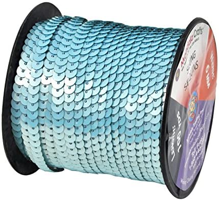 Side View of Flat Sequin Strip