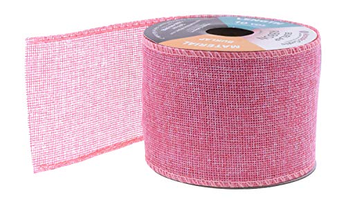Pink Fall Wired Ribbon