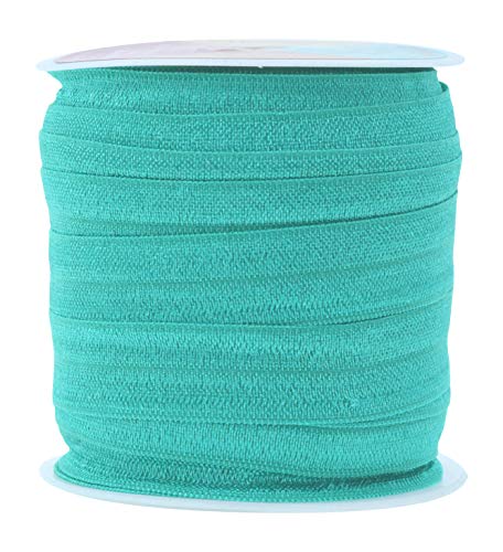 Fold Over Elastic Band 5/8 Inch Foldover FOE Stretch Ribbon for Hair Tie Headband Baby Girl Hair Bow