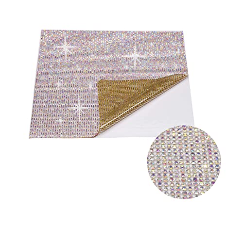Mandala Crafts Rhinestone Stickers - Crystal Stickers - Rhinestone Sheets Self Adhesive Glitter Gem Stickers Bling Wrap Diamond Stickers for Crafts Gifts Car Bling Stickers