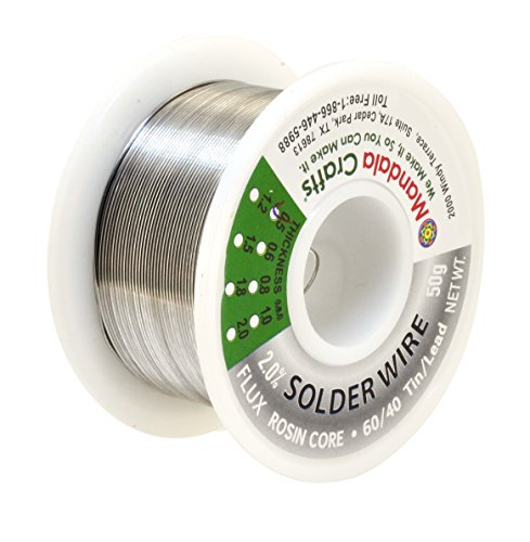 Rosin Core Solder Wire for Electrical, Electronic, Connector, PCB Soldering; By Mandala Crafts