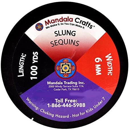 Mandala Crafts Slung Sequins