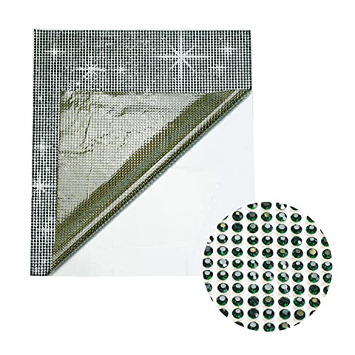 Mandala Crafts Rhinestone Stickers - Crystal Stickers - Rhinestone Sheets Self Adhesive Glitter Gem Stickers Bling Wrap Diamond Stickers for Crafts Gifts Car Bling Stickers