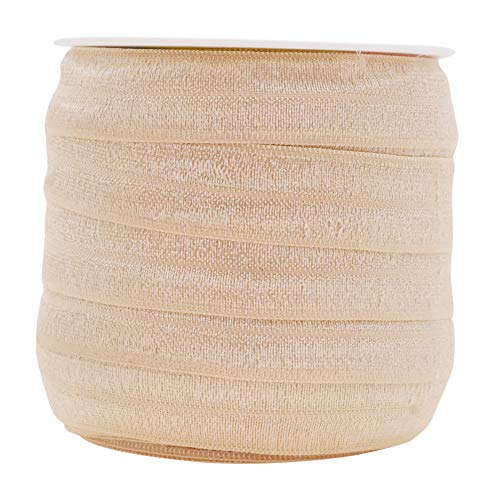 Fold Over Elastic Band 5/8 Inch Foldover FOE Stretch Ribbon for Hair Tie Headband Baby Girl Hair Bow